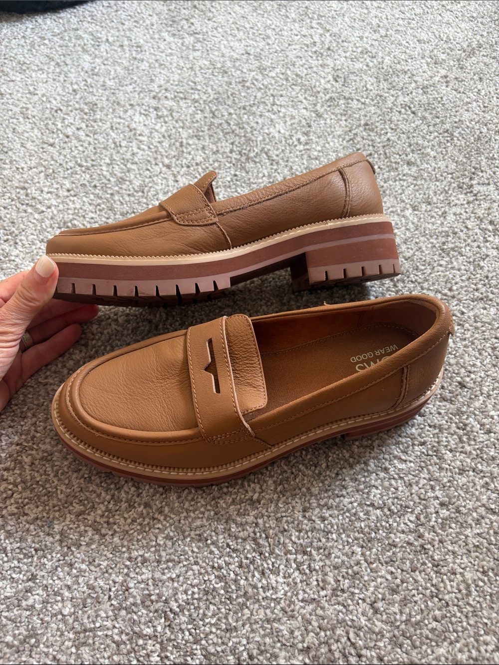 TOMS Cara Loafers Women’s Size 8 - Picture 2 of 8
